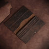 Horse Long Wallet Genuine Leather Hand-held Men&