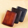 All-in-one Short Money Leather Ultra-thin Men&
